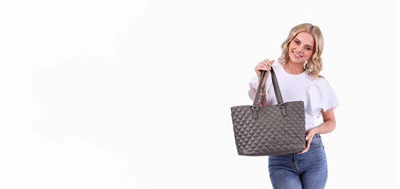 Vuch Moteriška rankinė Roselda Classy Pilkas 2 in 1