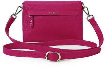 Vuch Moteriška odinė crossbody rankinė Leyra Wine