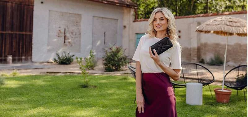 Vuch Moteriška piniginė Farryn Juodas