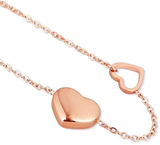 Vuch Delicate bronzinė apyrankė Loyalty Rose Gold