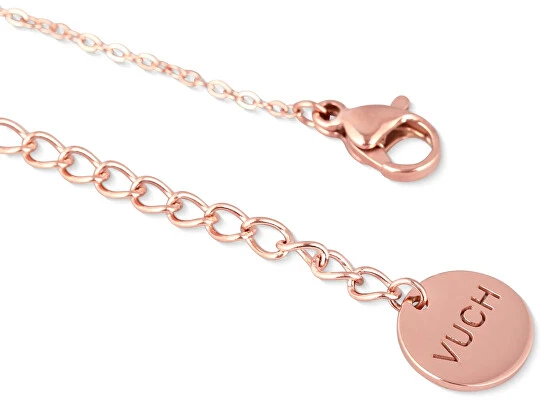 Vuch Delicate bronzinė apyrankė Loyalty Rose Gold