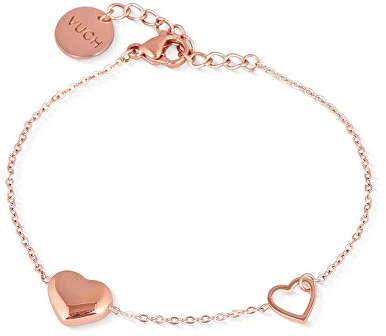 Vuch Delicate bronzinė apyrankė Loyalty Rose Gold