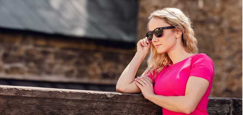 Vuch Polarized sunglasses Ferdy Rožinė