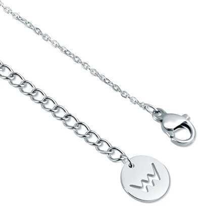 Vuch Kiral Sidabrinis Moon Pendant Necklace