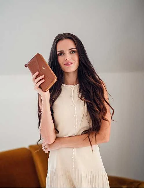 Vuch Moteriška Keryth Brown odinė piniginė
