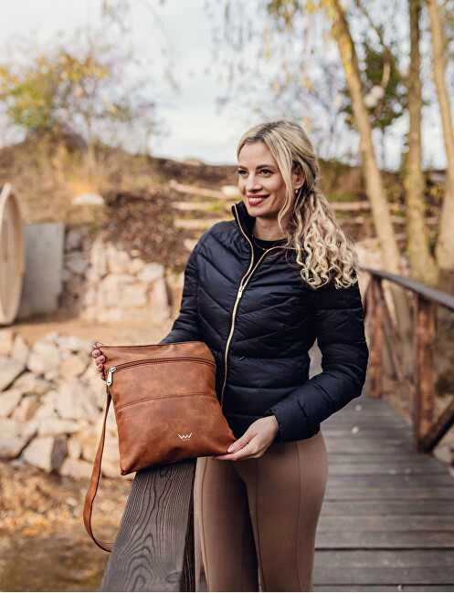 Vuch Moteriška kryžminė rankinė Prisco Brown