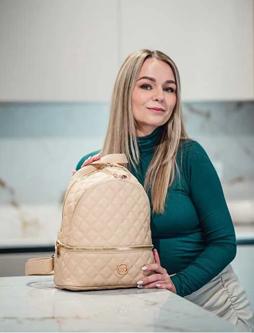 Vuch Moteriška kuprinė Theo rusvai gelsvas