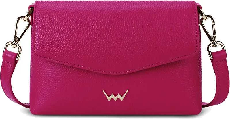 Vuch Moteriška odinė crossbody rankinė Leyra Wine