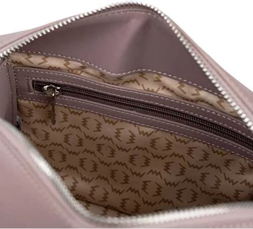 Vuch Moteriška odinė crossbody rankinė Lison Dusty Rožinė