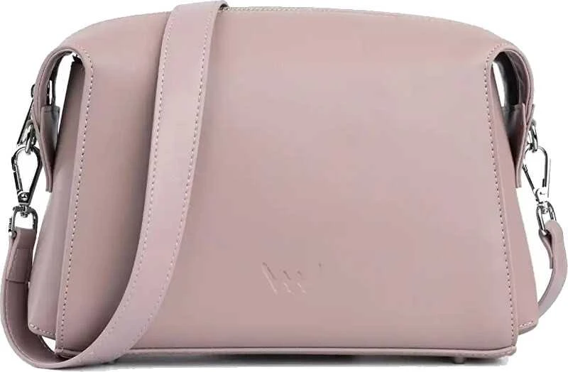 Vuch Moteriška odinė crossbody rankinė Lison Dusty Rožinė