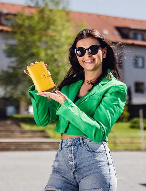 Vuch Moteriška piniginė Maeva Middle Geltona