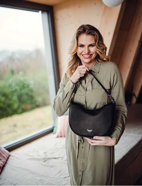Vuch Moteriška rankinė Carys Juodas Banana Bag