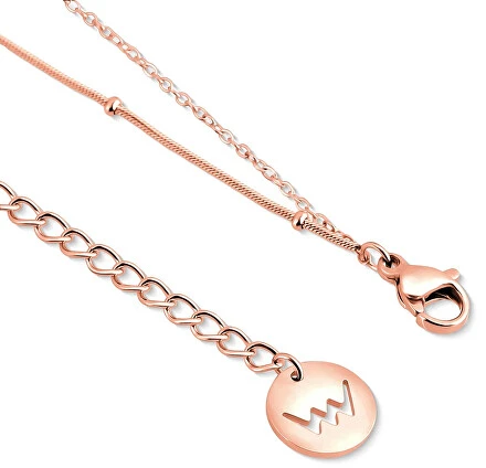 Vuch Original Detis Rose Gold Double Necklace