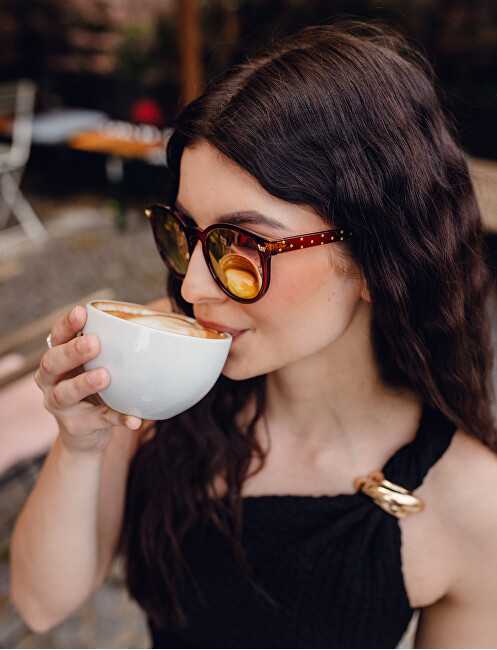 Vuch Polerizuoti sunglasses Foxy Dotty Mocha