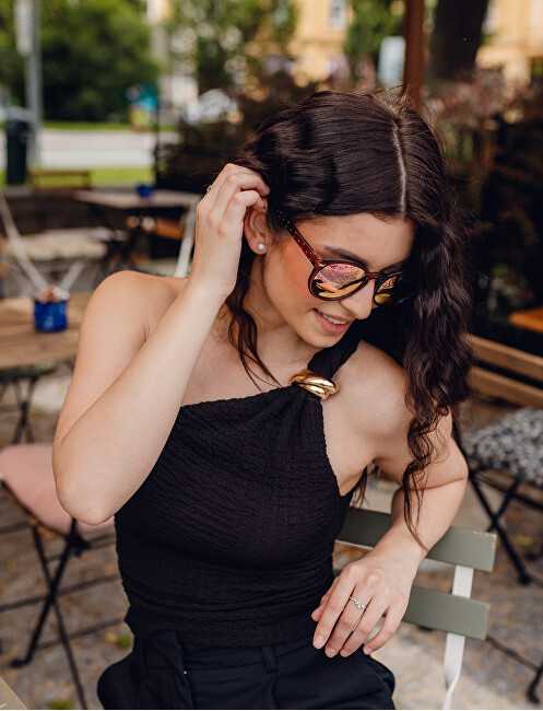 Vuch Polerizuoti sunglasses Foxy Dotty Mocha