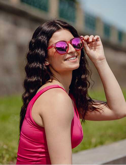 Vuch Polerizuoti sunglasses Foxy Dotty Rožinė