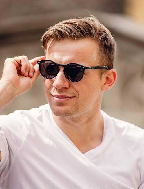 Vuch Polarized sunglasses Mitzi Thin Juodas