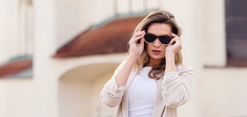 Vuch Polarized sunglasses Ferdy rusvai gelsvas