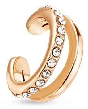 Vuch Split single earring with zircons Vein Rose Gold