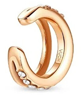 Vuch Split single earring with zircons Vein Rose Gold