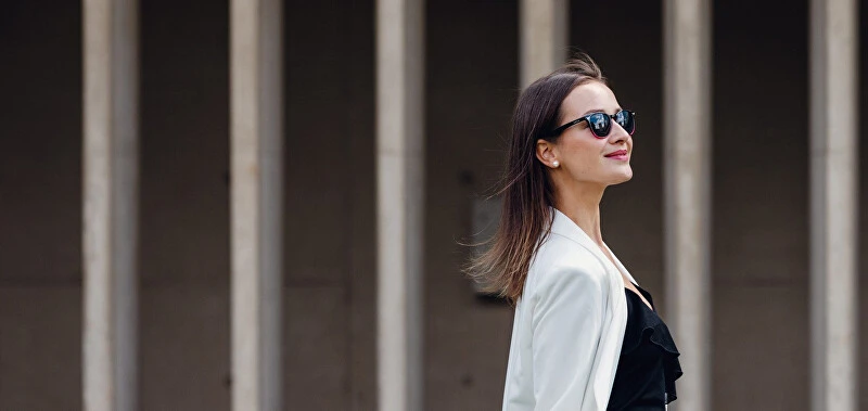 Vuch Sunglasses Mitzi Horizontal Rožinė