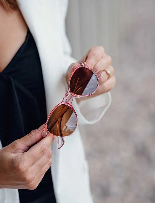 Vuch Sunglasses Mitzi Transparent Rožinė