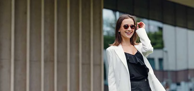 Vuch Sunglasses Mitzi Transparent Rožinė