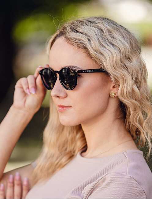 Vuch Polarized sunglasses Mitzi Thin Juodas