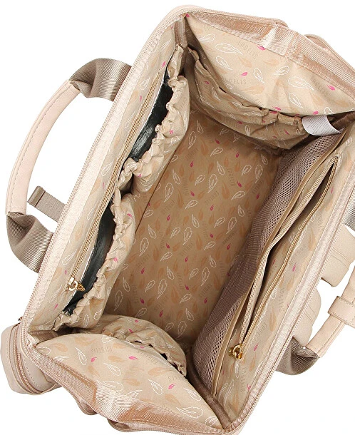 Vuch Women's backpack Eloa Flowers rusvai gelsvas