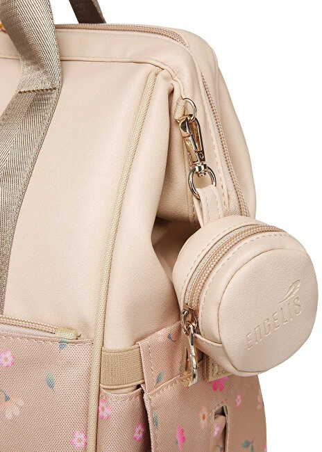 Vuch Women's backpack Eloa Flowers rusvai gelsvas