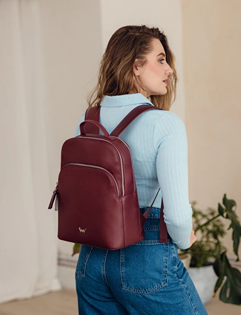 Vuch Women's backpack Filipa Double Wine