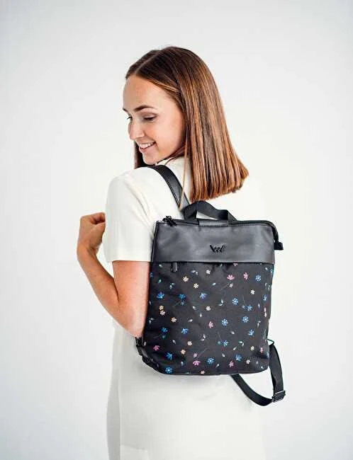 Vuch Women's backpack Glenn Meadow Juodas