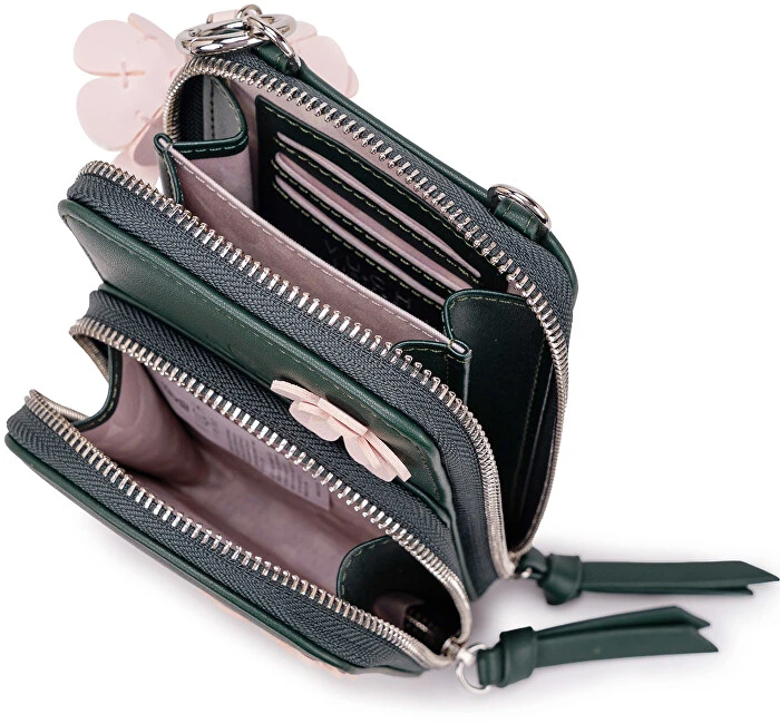 Vuch Women's crossbody wallet Daisy Glow Žalias