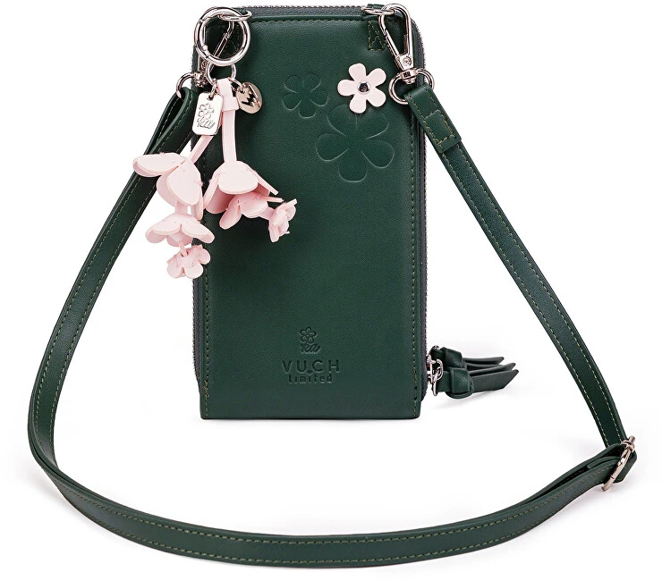 Vuch Women's crossbody wallet Daisy Glow Žalias