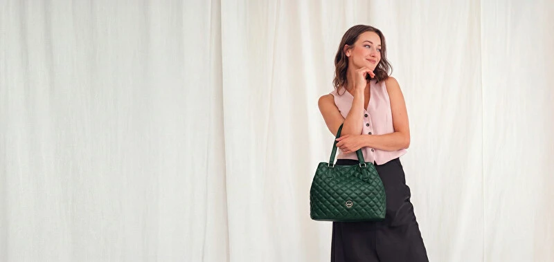 Vuch Moteriška rankinė Roselda Classy Žalias 2 in 1