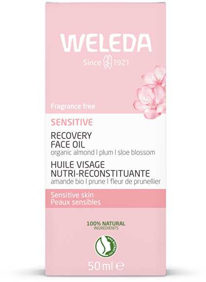 Weleda migdolų raminamasis veido aliejus moterims, 50 ml