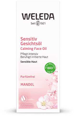 Weleda migdolų raminamasis veido aliejus moterims, 50 ml