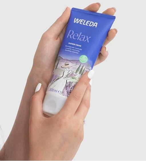 Weleda Aroma Shower Relax Shower Kreminis moterims, 200 ml