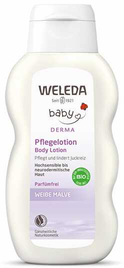 "Weleda" baltosios malvos kūno losjonas 200ml