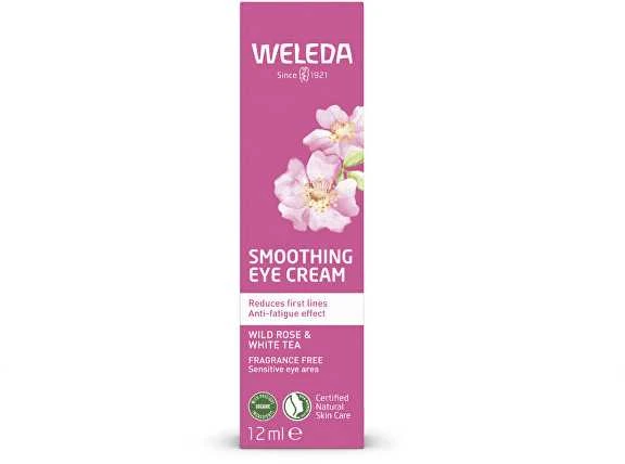 Weleda Wild Rose & Baltas Tea Smoothing Paakių kremas Paakių kremas