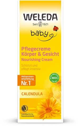 Weleda Kūdikių kremas kūnui ir veidui kūdikiams su calendula 75ml