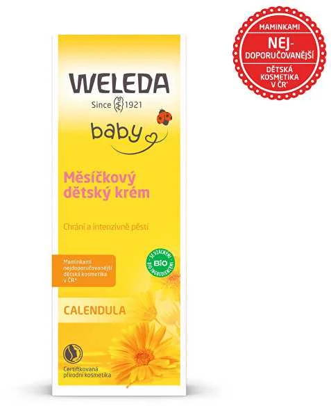Weleda Kūdikių kremas kūnui ir veidui kūdikiams su calendula 75ml