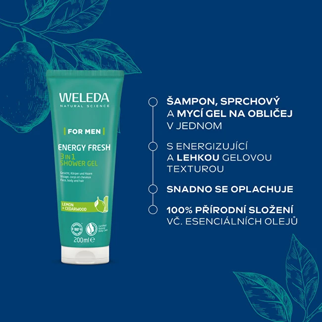 Weleda Dárková sada Men Refresh