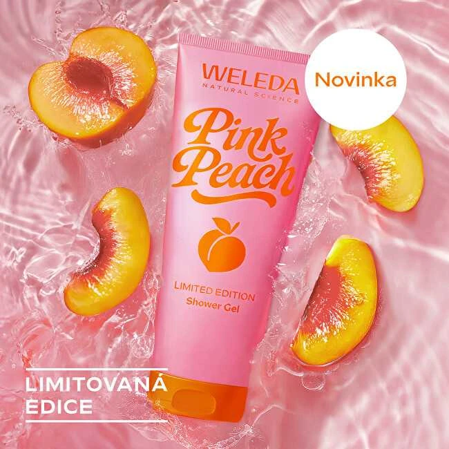 Weleda Dušo želė Rožinė Peach Dušo želė 200 ml