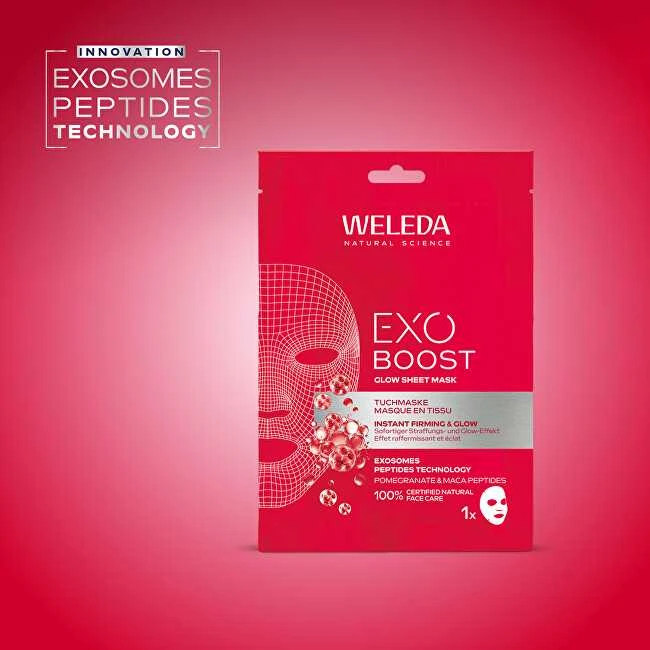 Weleda Exo Boost švytinti veido kaukė 20ml