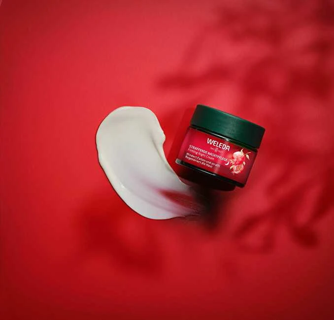 Weleda Pomegranate Firming Night Kreminis Night Skin Kreminis moterims, 40 ml