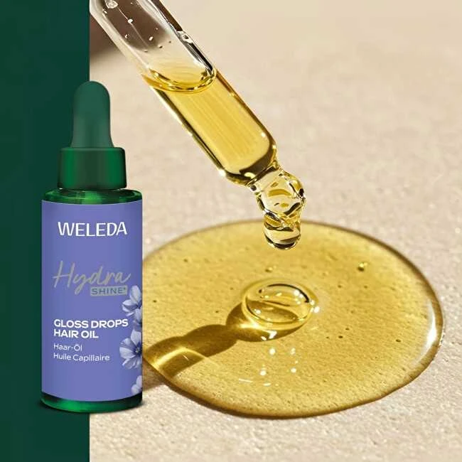 Weleda Hydra Shine plaukų aliejus, suteikiantis žvilgesio, 30 ml