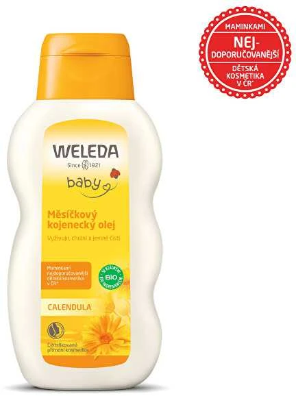 Weleda kūdikių medetkų aliejaus kvapas, 200 ml