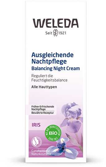 Weleda Iris Regenerating Night Kreminis Night Skin Kreminis