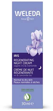 Weleda Iris Regenerating Night Kreminis Night Skin Kreminis